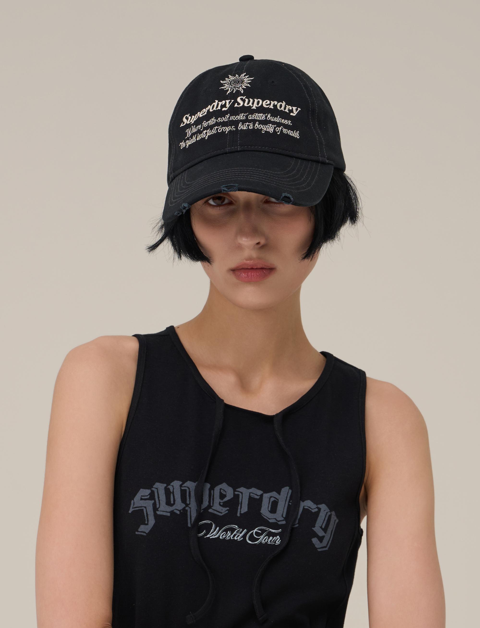 Superdry☆WASHED DENIM CAP 再入庫！☆NCT チョンロ & チソン 着用！！【SUPERDRY