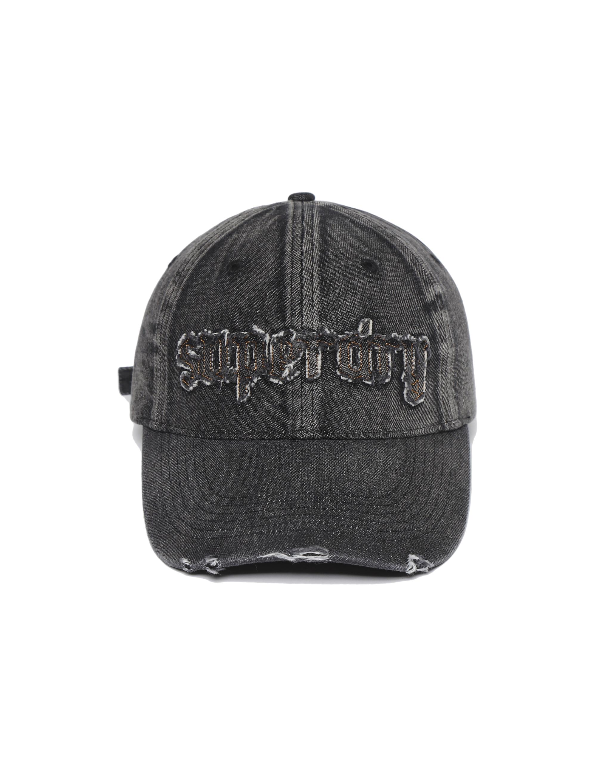 ★SUPERDRY★ WASHED DENIM CAP with NCT DREAM WASHED DENIM CAP BLACK SDUZCDO03BLK