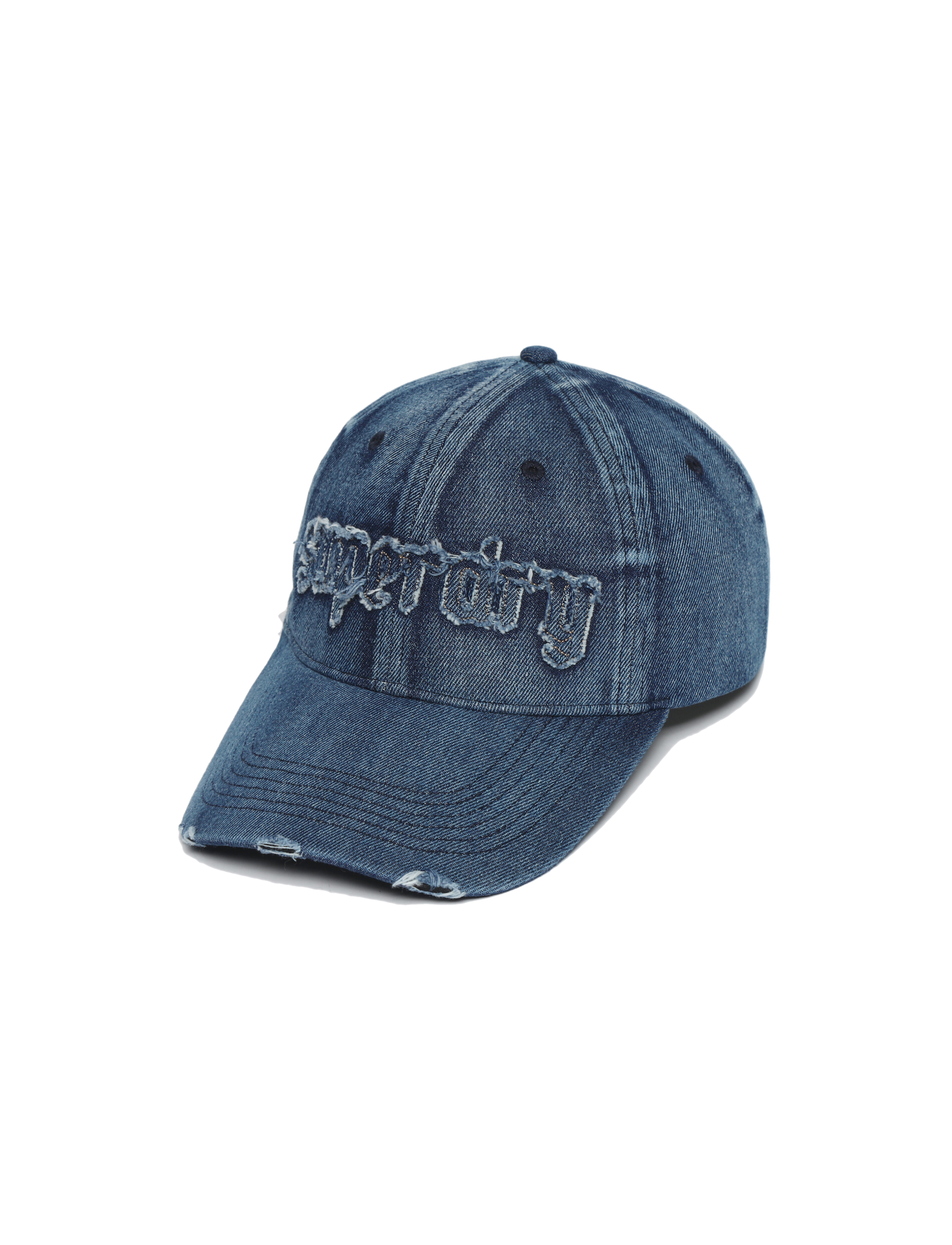 [SUPERDRY] NCT着用 デニムキャップ/BLACK SDUZCDO03BLK WASHED DENIM CAP D/BLUE SDUZCDO03DBL